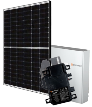 10,2kWp Enphase Set inkl. 10,5kWh Stromspeicher