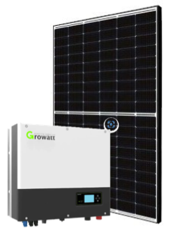 10,2kWp Growatt Set inkl. 10kWh Stromspeicher
